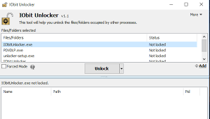 Unlocker portable from the developer cedrick collomb is a universal software for removing problem files and . Download Iobit Unlocker 64 32 Bit For Windows 10 Pc Free
