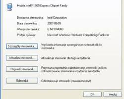 Obraz: Problemy ze sterownikami urządzeń