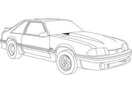 Featuring reflective stripes, the package was reminiscent of those found on the 1970 boss 302. The Ford Mustang Coloring Page Free Printable Coloring Pages For Kids