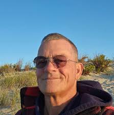 Winter view of Fire Island Lighthouse in Long Island NY