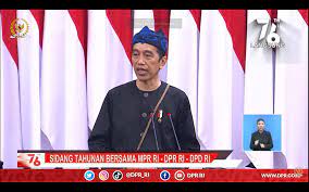 Naskah lengkap pidato kenegaraan sesuai kata per kata pengucapan presiden joko widodo (jokowi) di depan sidang tahunan mpr, dpr, dan dpd, jumat (14/8/2020) pagi. L1dl Np5hqwi1m