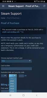 If the website works properly and safely, the card owners can proceed to validate. The Card Expired Months Ago How Am I Suppose To Verify With The Same Card That I Made The Purchase Steam