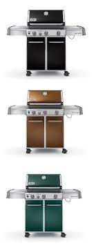 Weber Genesis E330 Grill Colors Black Copper And Green Gas Grill Reviews 3 Burner Gas Grill Gas Grill