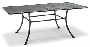 Maybe you would like to learn more about one of these? Kettler Rectangular Mesh Top Steel Patio Dining Table Walmart Com Walmart Com