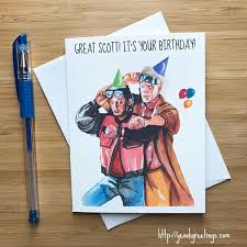 16th Birthday Cards For Guys Marty And Doc Birthday Card 80s Movies Nerd Pop Culture Etsy In 2020 Funny Birthday Cards Birthday Cards For Boyfriend 16th Birthday Wishes