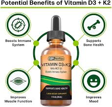 Get the best deals on vitamin d health supplements. Amazon Com Max Absorption Vitamin D3 K2 Mk 7 Liquid Drops With Mct Oil Peppermint Flavor Helps Support Strong Bones And Healthy Heart Health Personal Care