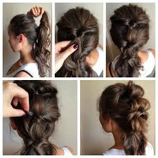 See more easy buns and braided hairstyles Triple Topsy Tail Tutorial Ponytail Hairstyles Tutorial Hair Styles Easy Hairstyles