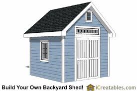 Welcome to our online shed builder tool. 10x10 Shed Plans Storage Sheds Small Horse Barn Designs