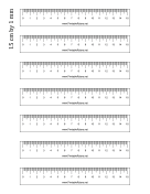 printable rulers