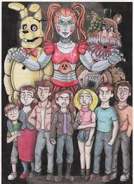 Five Nights At Freddy S The Silver Eyes The Fourth Closet I Ve Finally Done The Fnaf Book Series Drawing Of The Silver Eyes The Twisted Ones And The Fourth Closet Five In 2020 Fnaf Drawings Fnaf Book Fnaf Characters