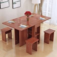 There are 2174 folding dining table for sale on etsy, and they cost 213,94 $ on average. Kruzo Florence Extendable Folding Dining Table Set With 4 Chairs Shopee Philippines