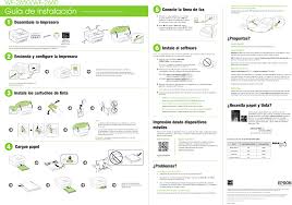 Easily print from a chromebook with no software installation required. Epson Workforce Wf 2650 All In One Printer Start Here Spanish Installation Guide Spanish 2650 Wf 2660