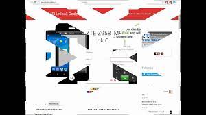Zte warp 7 n9519, zte warp 7 n9519f, zte warp n9518 ; How To Unlock Zte Z958 For Free Via Free Zte Z958 Unlock Code Youtube