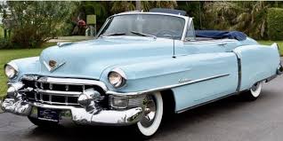 Image result for Azure Blue 1953 Cadillac
