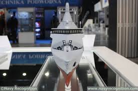 Corvette gowind 1000, longueur 87,0 m, déplacement 1 500 t. At Balt Military Expo 2014 Dcns Unveiled The New Gowind 1000 Corvette