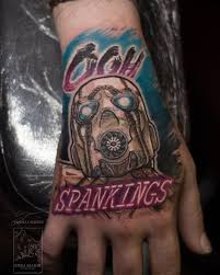 Oooh Spankings - Borderlands Handjob that I done did! : r/tattoo