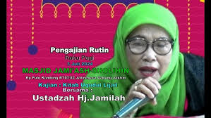 LIVE PENGAJIAN RUTIN RABU PAGI 3 JULI 2024 MASJID JAMI'ASH-SHOLIHIN BERSAMA  USTADZAH HJ.JAMILAH