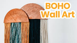 Maybe you would like to learn more about one of these? Easy Diy Boho Wall Art Decor Youtube