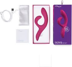 Amazon.com: We-Vibe Nova 2 Vibrador doble de conejo para mujer | Consolador  vibrador juguete sexual para adultos | Estimulador de clítoris femenino |  Masajeador de punto G con 10 modos de vibración |
