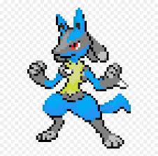 This is a simple online pixel art editor to help you make pixel art easily. Lucario Pokemon Pixel Art Png Download Pixel Art Pokemon Lucario Transparent Png Vhv