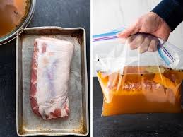 Best pork loin brine from easy brine for pork tenderloin. Easy Diy Apple Cider Brined Smoked Pork Loin Garlic Zest