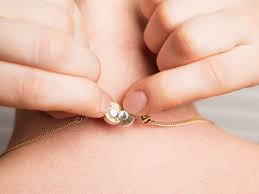 The bracelet helper's polymer clip secures one end of your bracelet allowing your free hand to wrap it around your wrist and instantly secure the clasp. Put On That Necklace Or Bracelet With Ease These Tools Help You Do It All By Yourself Magnetic Necklace Unique Gifts For Her Jewelry Clasps