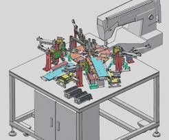Tom harris ­without the sewing machine, the world. Sewing Machine Automation 3d Cad Model Library Grabcad