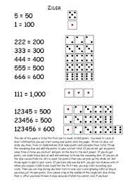 Pirate farkle awards double points for certain. Zilch By Zqn Teachers Pay Teachers