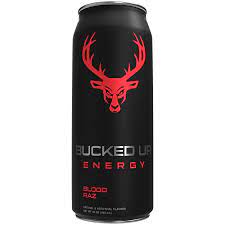 Approximately 300mg caffeine per serving. Bucked Up Energy Rtd Blood Raz 12 Drink S By Bucked Up At The Vitamin Shoppe