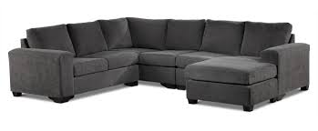 With a chaise end sofa the idea is first, let's get comfortable with sectional terminology. Danielle 3 Piece Sectional With Right Facing Corner Wedge Grey Leon S