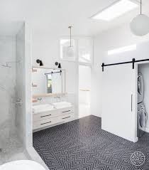 Before And After Three Bold Black And White Bathroom Renovations Homepolish Budget Bathroom Remodel Bathroom Renovations White Bathroom