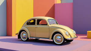 Image result for Medium Green 1951 Beetle