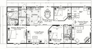 A double wide manufactured home or modular home is a floor plan with two sections joined together to form a longer home. Home Plans Blueprints Home Plans House Plans Floor Plans Architectural Styles Mobile Home Floor Plans Floor Plan 4 Bedroom Floor Plans