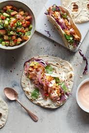 Heat a flat top grill to high and coat with a little oil. Louise Thompson S Fish Tacos You Magazine