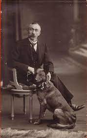 Man Shepard Dogl920 Vintage Dog Malinois Dog Old Dogs