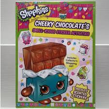 Shopkins Cheeky Chocolate Candy Scented Sticker Activity Book Books Children S Books On Carousell Well, definitely cheeky and a prankster! carousell