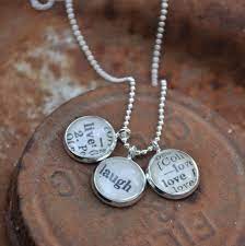 440 Message Necklaces Ideas Message Necklace Word Necklace Necklace