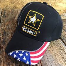 Us Army Strong Licensed Seal Military Star Hat Cap Black New Us Flag F Fashion Clothing Shoes Accessories Mensaccessories Military Star Hats Army Strong