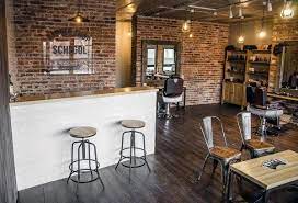 Top 80 Best Barber Shop Design Ideas Manly Interior Decor Barbershop Design Barber Shop Decor Barbershop Design Interior