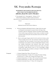 Check spelling or type a new query. Sk Posyandu Remaja Pdf
