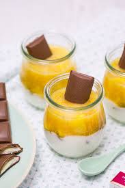 Mango Maracuja Dessert Mit Schokolade Rezept Verzuckert Blog De Dessert Schokolade Dessert Rezepte Einfach Einfacher Nachtisch