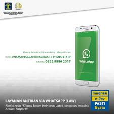 #1 mendaftar antrian paspor online. Keren Antri Paspor Baru Di Jakarta Bisa Pakai Whatsapp Lho