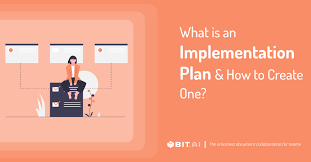 Kurang lebih contonnya seperti ini: Implementation Plan What Is It How To Create It Steps Process Bit Blog