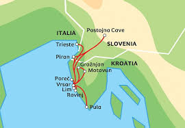 Croatia map and satellite image croatia google my maps. Istrian Niemimaa Kroatia Map Map Screenshot
