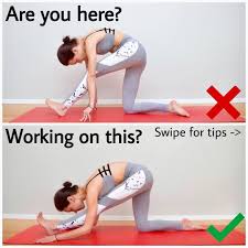 Yoga On Instagram Photo By Simonagyoga Half Splits Or Ardha Hanumanasana Is A Great Beginner Pose To Start Opening Up Hamstrings Although If The Pose