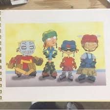When did the show rocket power come out? From The Rocket Power Pitch Book Reggie Was Going To Be A Ginger Originally 90scartoons