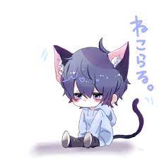 数十万個の投稿スタンプを掲載中 かわいい男の子のアニメキャラ アニメのネコ かわいいアニメの写真