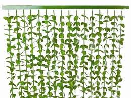 Dieser Aussergewohnliche Turvorhang Schafft Dschungelfeeling In Curtains Green Curtains Decor