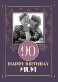 (90th birthday wishes for mother) mom, the best of wishes on your birthday. 90th Birthday Cards Moonpig