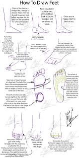 Tutorial How To Draw Feet By Micky K Deviantart Com On Deviantart Figure Drawing Tutorial Human Figure Drawing Feet Drawing